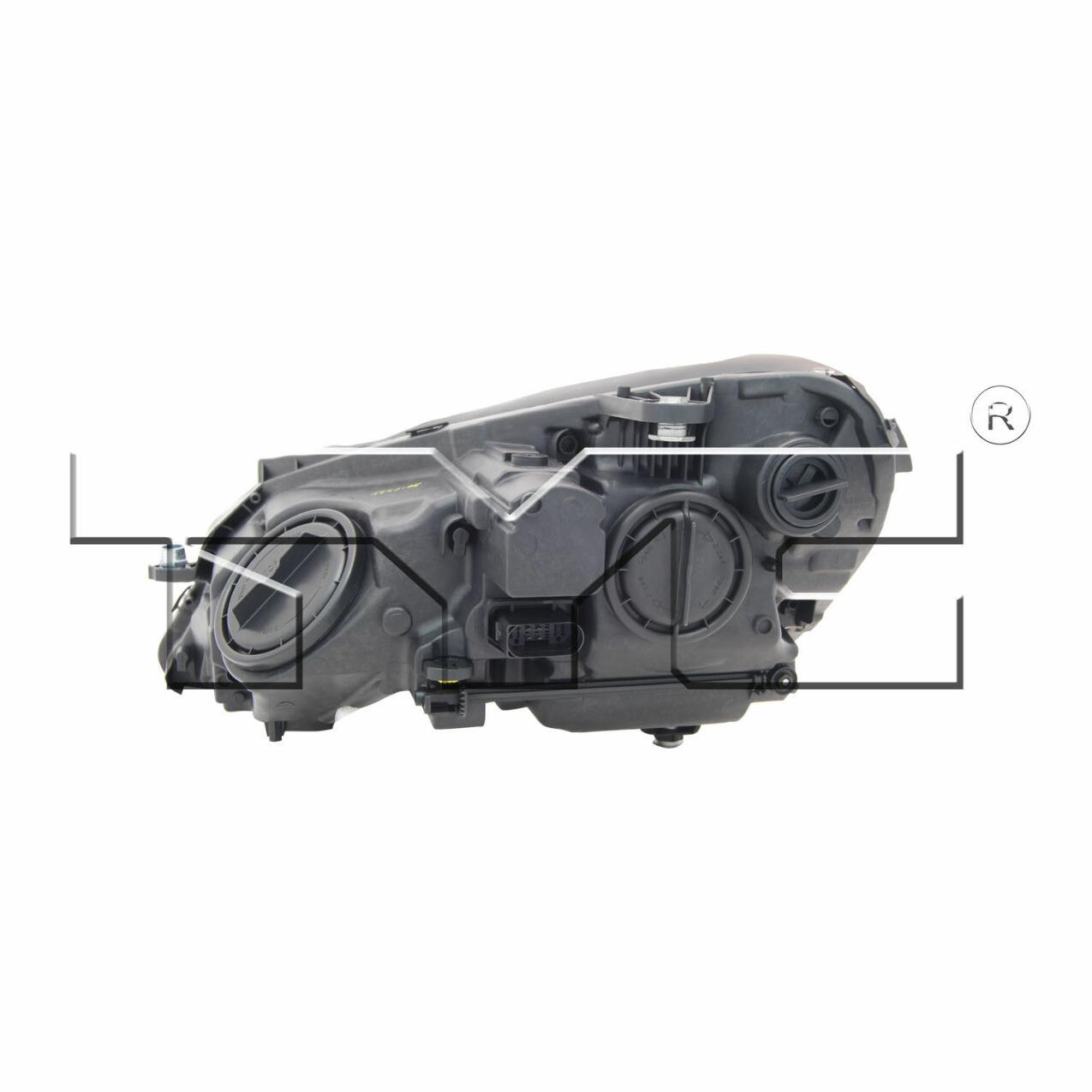 Mercedes Headlight Assembly - Passenger Side (Halogen) (NSF) 212820966164 - TYC 2012235001